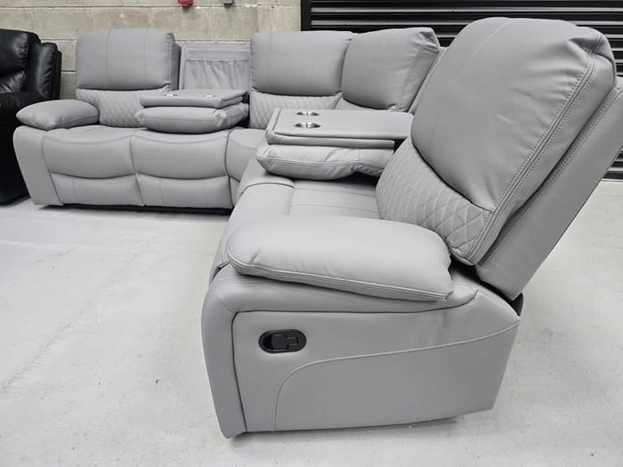 Rita Corner Leather Manual Recliners