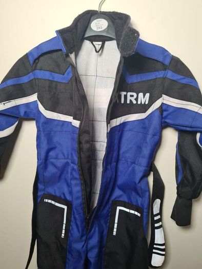 XTRM kids one piece kart suit motocross overalls Size small 5 to 6 year old