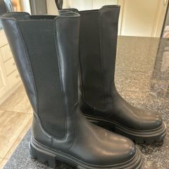 leather boots