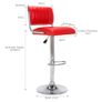 Retro Bar Stools x2 Image 3