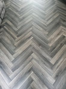 Brand new Herringbone Laminate Wood flooring