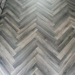 Brand new Herringbone Laminate Wood flooring