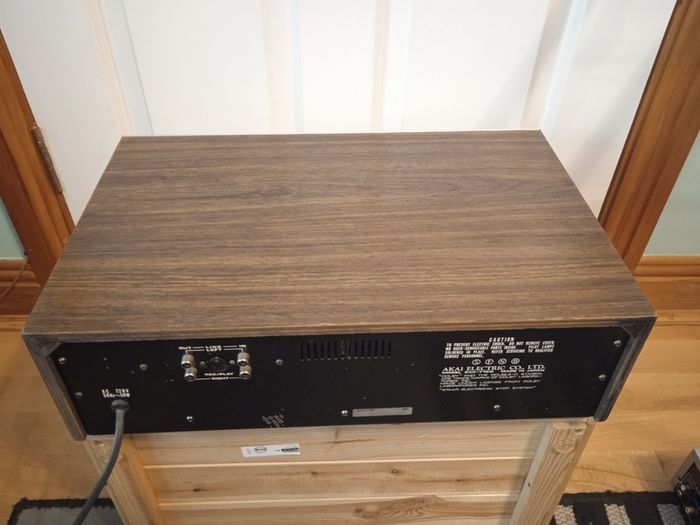 Akai GXC-710D stereo tape deck hifi audio cassete golden era