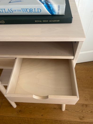 Wooden standing desk