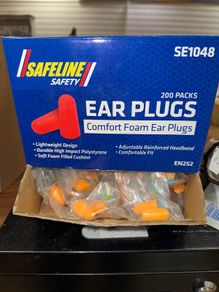 Ear Plugs Monday-last Day To Collect