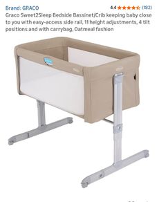 Baby Bedside Bassinet crib