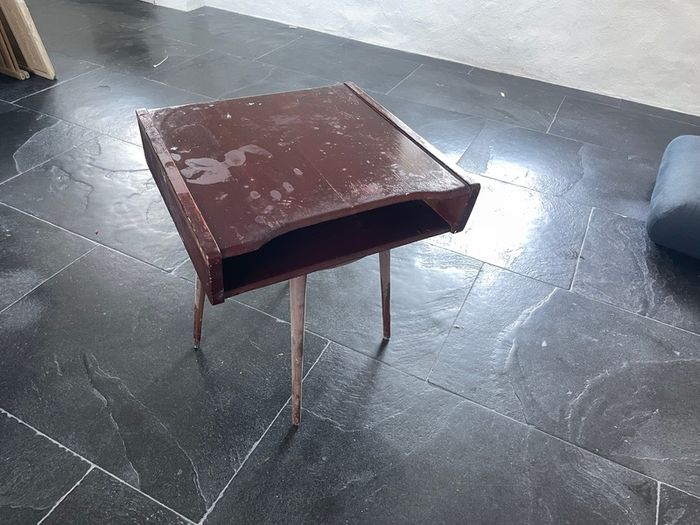 1950s Rotating Telephone Table