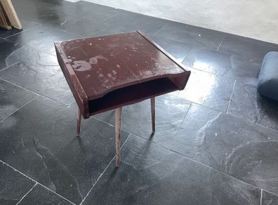 1950s Rotating Telephone Table