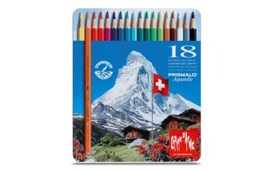 Caran dAche Prismalo Colour Pencils (18 in a Metal Box)