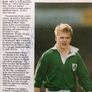 Autographed 1992 England Vs Ireland Rugby Programme Image 5
