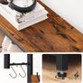 Coat Rack Shoe Rack with Coat Rack with Bench Entrance Furniture with Hooks Image 3