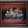 The cyclists, beautiful painting Image 4