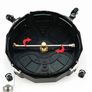 Driveway Power Washer, Rotary Surface Cleaner, High Pressure Flat Surface Cleaner, 13in Pressure Washer Surface Cleaner for Park Cleaning Sidewalks Image 6
