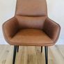x4  New Becky genuine leather chairs Image 3