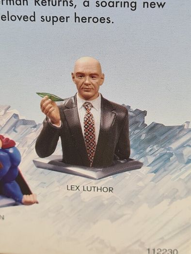 Dc Direct Superman Returns Lex Luthor Bust Action Figure Best Buy Exclusive Limited Edition Brand New