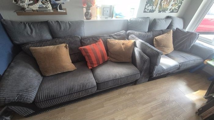 L shaped couch