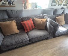 L shaped couch