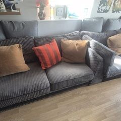 L shaped couch