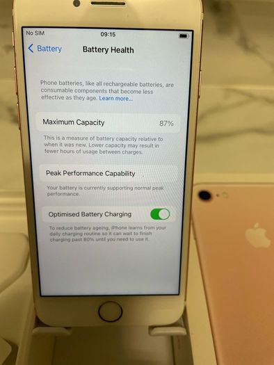 Apple IPhone 7 32 gb Unlocked Rose Gold Boxed