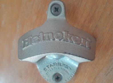 Heineken Bottle Opener. Beer Bottle Cap Opener.