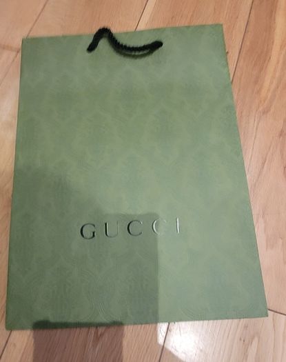 New Green Range Gucci Presentation Case Gift Box & Gift Bag Set