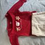 2 newborn christmas outfits Image 3