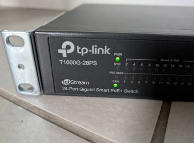 TP-Link JetStream T1600G-28PS Managed PoE+ Switch