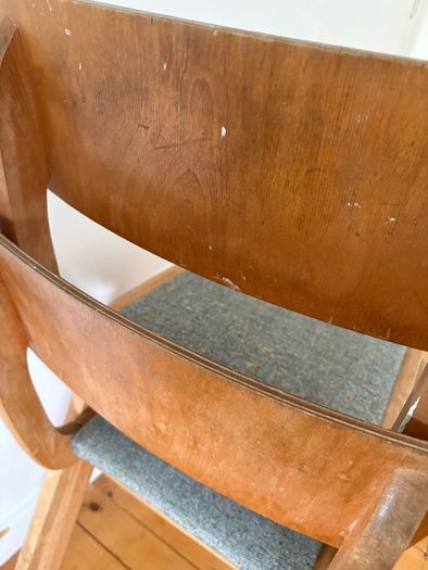 vintage stacking chairs