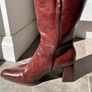 Brown Knee-High Boots Image 3