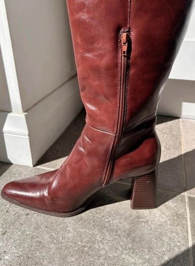 Brown Knee-High Boots