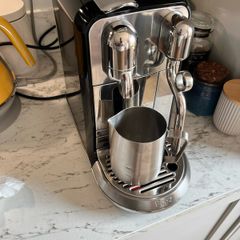 Sage Cresita Nespresso Coffee Machine in Black/Chrome