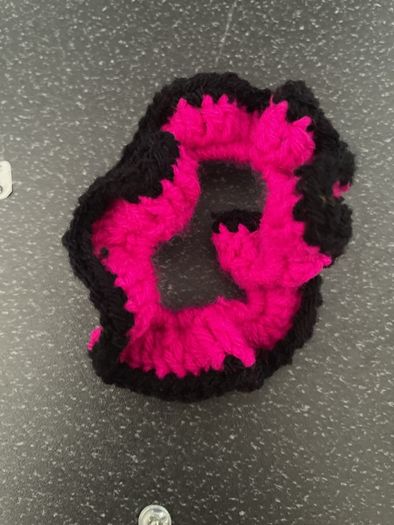 crocheted scrunchies