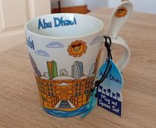 Abu Dhabi Mug and spoon New