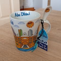 Abu Dhabi Mug and spoon New
