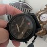 (USSR) Typhoon Automatic Men Watch with Black Dial and Black Rubber Strap Image 3