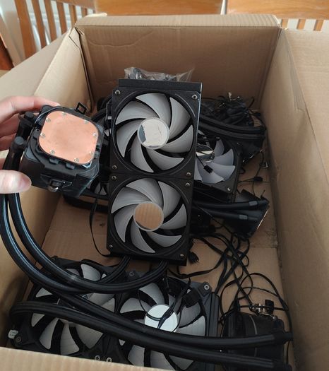 Multiple Gaming PC Liquid Coolers Available 240mm 360mm ARGB