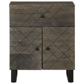 Bedside Cabinet Black 50x33x60 cm