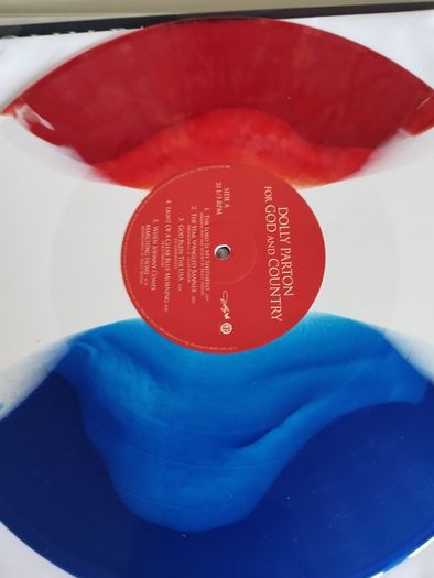 Dolly Parton for God and country LP