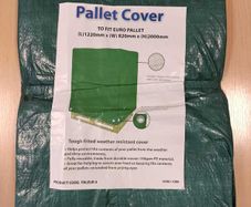 Euro Pallet Cover Small - 1220 L x 820 W x 500 H