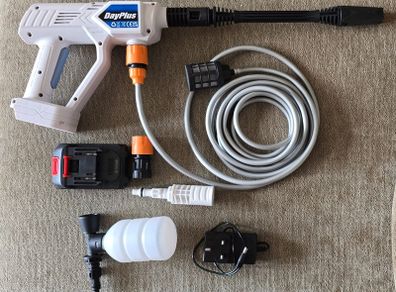 DayPlus Pressure Washer - with Battery & Charger