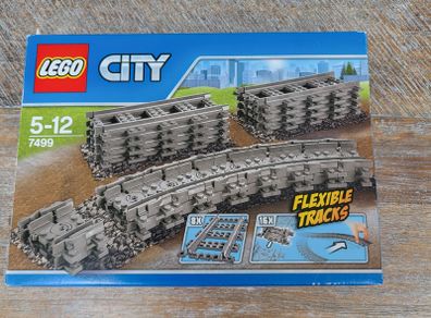 Lego City Flexible and Straight Train Tracks