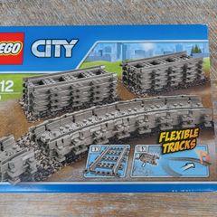 Lego City Flexible and Straight Train Tracks