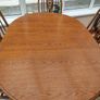 Extendable Wooden Dining Table + 6 chairs Image 3