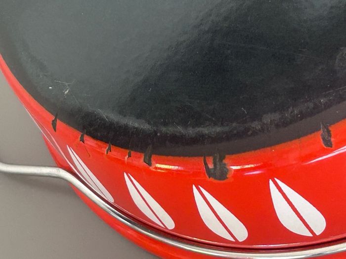 Vintage Cathrineholm pot Scandinavian retro