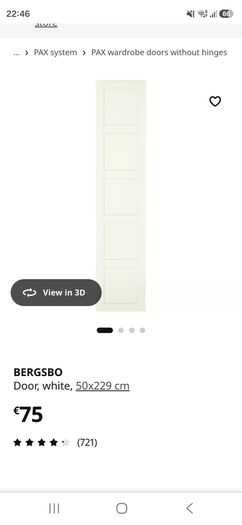 ikea wardrobe door