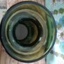 Candlestick,  Dansk Green glass, Danish candleholder Image 4