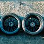 R20 5x120 BMW Style 405M staggered alloy wheels with tyres Image 4