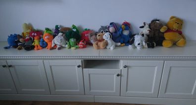 Selection of stuffed animals