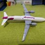 Eurowings 1:200 scale model airplane, Airbus A320 aircraft Image 3