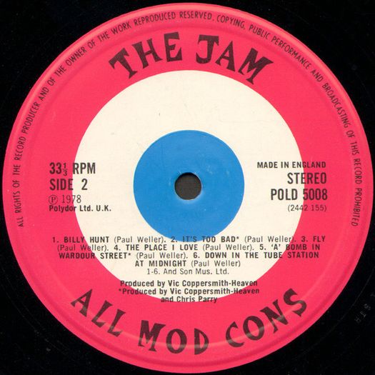 The Jam   All Mod Cons